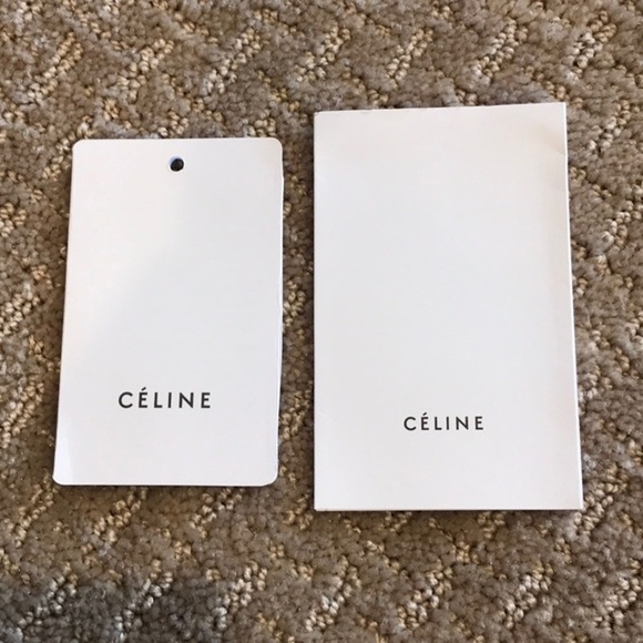 Vintage Celine Gray Leather Tri-Fold Wallet EUC - Picture 6 of 6